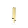 Lustra LED moderna DORICA SP3 D90 OTTONE
