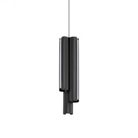 Lustra LED moderna DORICA SP3 D90 NERO