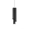 Lustra LED moderna DORICA SP3 D90 NERO