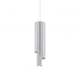 Pendule, Lustre suspendate - Lustra LED moderna DORICA SP3 D90 BIANCO