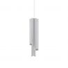 Lustra LED moderna DORICA SP3 D90 BIANCO