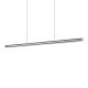 Pendule, Lustre suspendate - Lustra LED suspendata liniara DORICA SP1 D45 GRIGIO