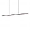 Lustra LED suspendata liniara DORICA SP1 D45 GRIGIO