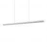 Lustra LED suspendata liniara DORICA SP1 D45 ACCIAIO