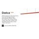 Pendule, Lustre suspendate - Lustra LED suspendata liniara DORICA SP1 D45 ACCIAIO