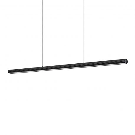 Pendule, Lustre suspendate - Lustra LED suspendata liniara DORICA SP1 D45 NERO