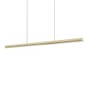 Lustra LED suspendata liniara DORICA SP1 D45 OTTONE