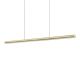 Pendule, Lustre suspendate - Lustra LED suspendata liniara DORICA SP1 D45 OTTONE