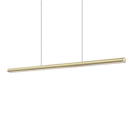 Pendule, Lustre suspendate - Lustra LED suspendata liniara DORICA SP1 D45 OTTONE