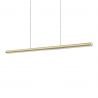 Lustra LED suspendata liniara DORICA SP1 D45 OTTONE