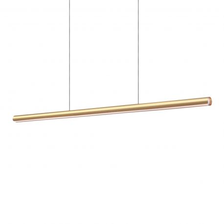 Pendule, Lustre suspendate - Lustra LED suspendata liniara DORICA SP1 D45 RAME