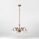 Pendule, Lustre suspendate - Candelabru din alama stil Art Nouveau Beatrice