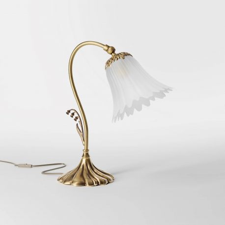 Veioze - Veioza din alama stil Art Nouveau Floral