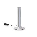 Lampa LED de masa DORICA TL1 ACCIAIO