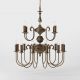 Candelabre, Lustre - Candelabru 18 brate din alama stil clasic Petalo