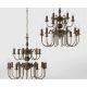 Candelabre, Lustre - Candelabru 18 brate din alama stil clasic Petalo