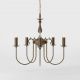 Candelabre, Lustre - Candelabru 5 brate din alama stil clasic Petalo