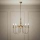 Candelabre, Lustre - Candelabru 5 brate din alama stil clasic Petalo