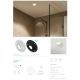 Spoturi tavan fals - Spot incastrabil cu protectie Slim Trimless IP65 alb