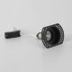 Spoturi tavan fals - Spot incastrabil rezistent foc protectie IP65 Zelda Trimless Round negru