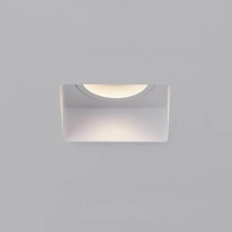 Spoturi tavan fals - Spot incastrabil rezistent foc protectie IP65 Zelda Trimless Square alb