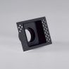 Spot incastrabil rezistent foc protectie IP65 Zelda Trimless Square negru
