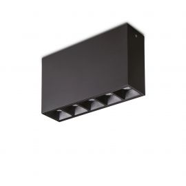 Plafoniere cu spoturi, Spoturi aplicate - Spot LED aplicat tavan LIKA PL 12,5W 3000K NERO