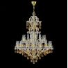 Candelabru Cristal Bohemia Exclusive 24 brate MARIA TEREZIA AUREA
