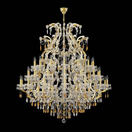 Lustre Cristal Bohemia - Candelabru Cristal Bohemia Exclusive 56 brate MARIA TEREZIA 77