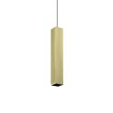 Pendul modern minimalist LOOK SP1 SQUARE D60 H400 OTTONE