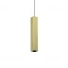 Pendul modern minimalist LOOK SP1 SQUARE D60 H400 OTTONE