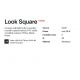 Pendule, Lustre suspendate - Pendul modern minimalist LOOK SP1 SQUARE D60 H400 OTTONE