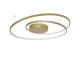 Lustre aplicate - Lustra LED aplicata design circular OZ PL D080 ON-OFF OTTONE 3000K