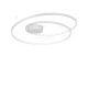 Lustra LED aplicata design circular OZ PL D080 ON-OFF BIANCO 3000K