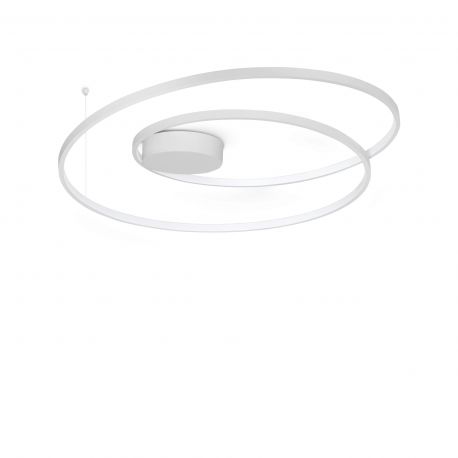 Lustre aplicate - Lustra LED aplicata design circular OZ PL D080 ON-OFF BIANCO 3000K
