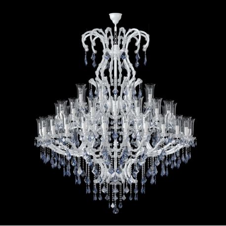 Lustre Cristal Bohemia - Candelabru Cristal Bohemia Exclusive 48 brate EMPEROR ROBERT