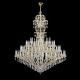 Lustre Cristal Bohemia - Candelabru XXL Cristal Bohemia Exclusive 120 brate EMPRESS MARIA