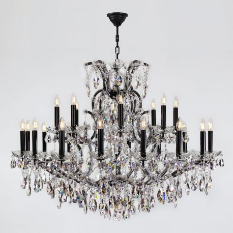 Lustre Cristal Bohemia - Candelabru Cristal Bohemia Exclusive 24 brate MARIA TEREZIA 75