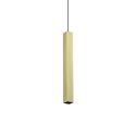 Pendul modern minimalist LOOK SP1 SQUARE D40 H400 OTTONE