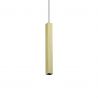 Pendul modern minimalist LOOK SP1 SQUARE D40 H400 OTTONE