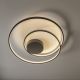Lustre aplicate - Lustra LED aplicata design circular OZ PL D100 ON-OFF OTTONE 3000K