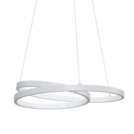 Pendule, Lustre suspendate - Lustra LED suspendata design circular OZ SP D040 ON-OFF BIANCO 3000K