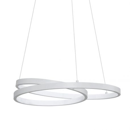 Pendule, Lustre suspendate - Lustra LED suspendata design circular OZ SP D040 ON-OFF BIANCO 3000K