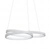 Lustra LED suspendata design circular OZ SP D040 ON-OFF BIANCO 3000K