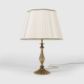 Veioze - Veioza, Lampa de masa din alama stil clasic Petalo