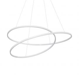 Lustra LED suspendata design circular OZ SP D100 ON-OFF BIANCO 3000K