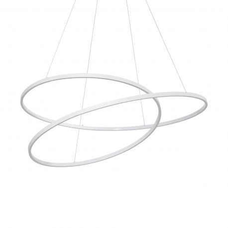 Pendule, Lustre suspendate - Lustra LED suspendata design circular OZ SP D100 ON-OFF BIANCO 3000K