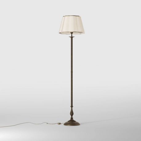 Lampadare - Lampadar, Lampa de podea din alama stil clasic Petalo