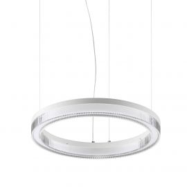 Pendule, Lustre suspendate - Lustra LED suspendata design circular CROWN SP D40 BIANCO