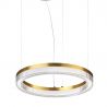 Lustra LED suspendata design circular CROWN SP D40 OTTONE